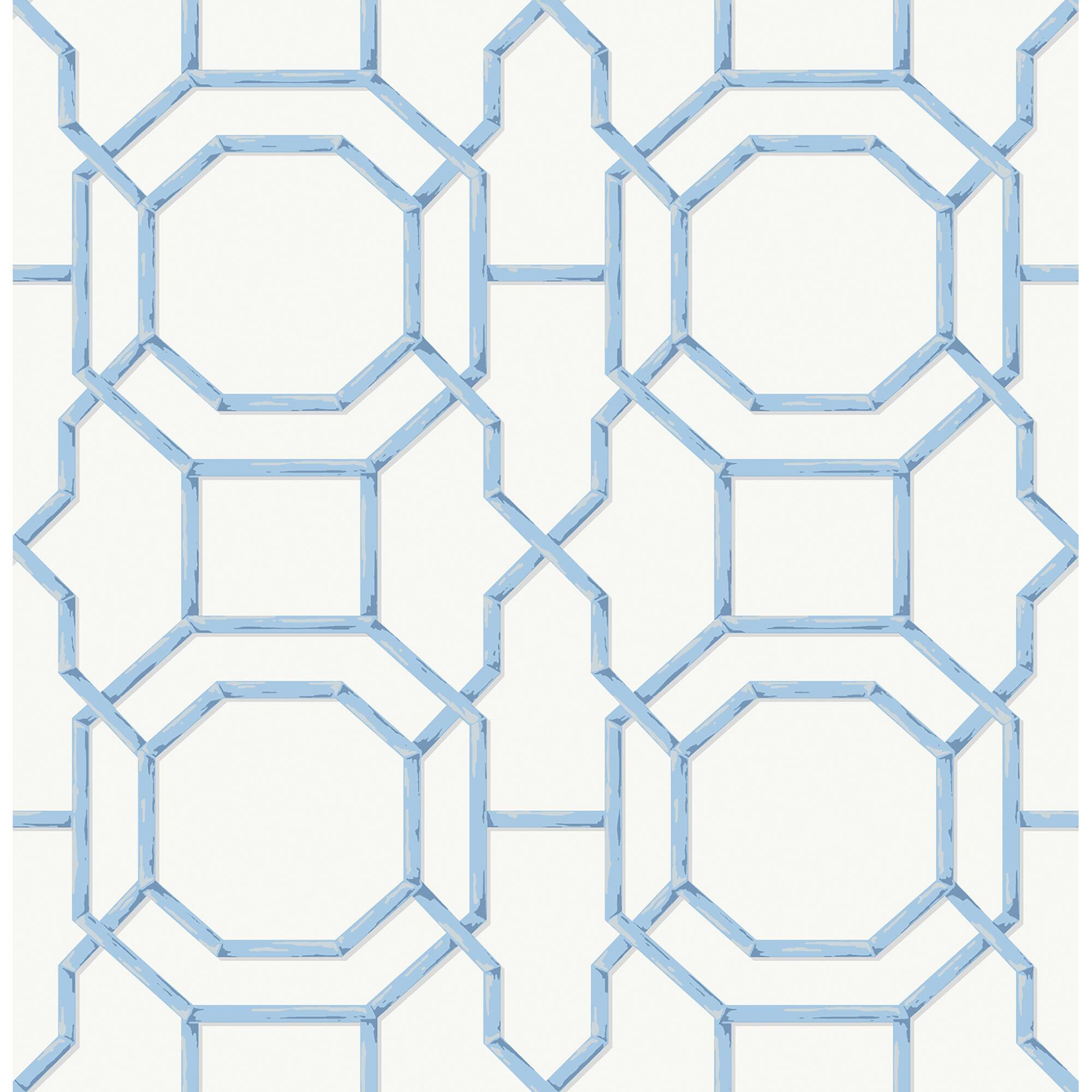 NuWallpaper Sapphire Sanya Peel & Stick Wallpaper